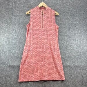 Spartina 449 Pink Patterned Mini Dress